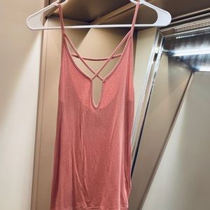 Express Pink (Salmon) Tank Top